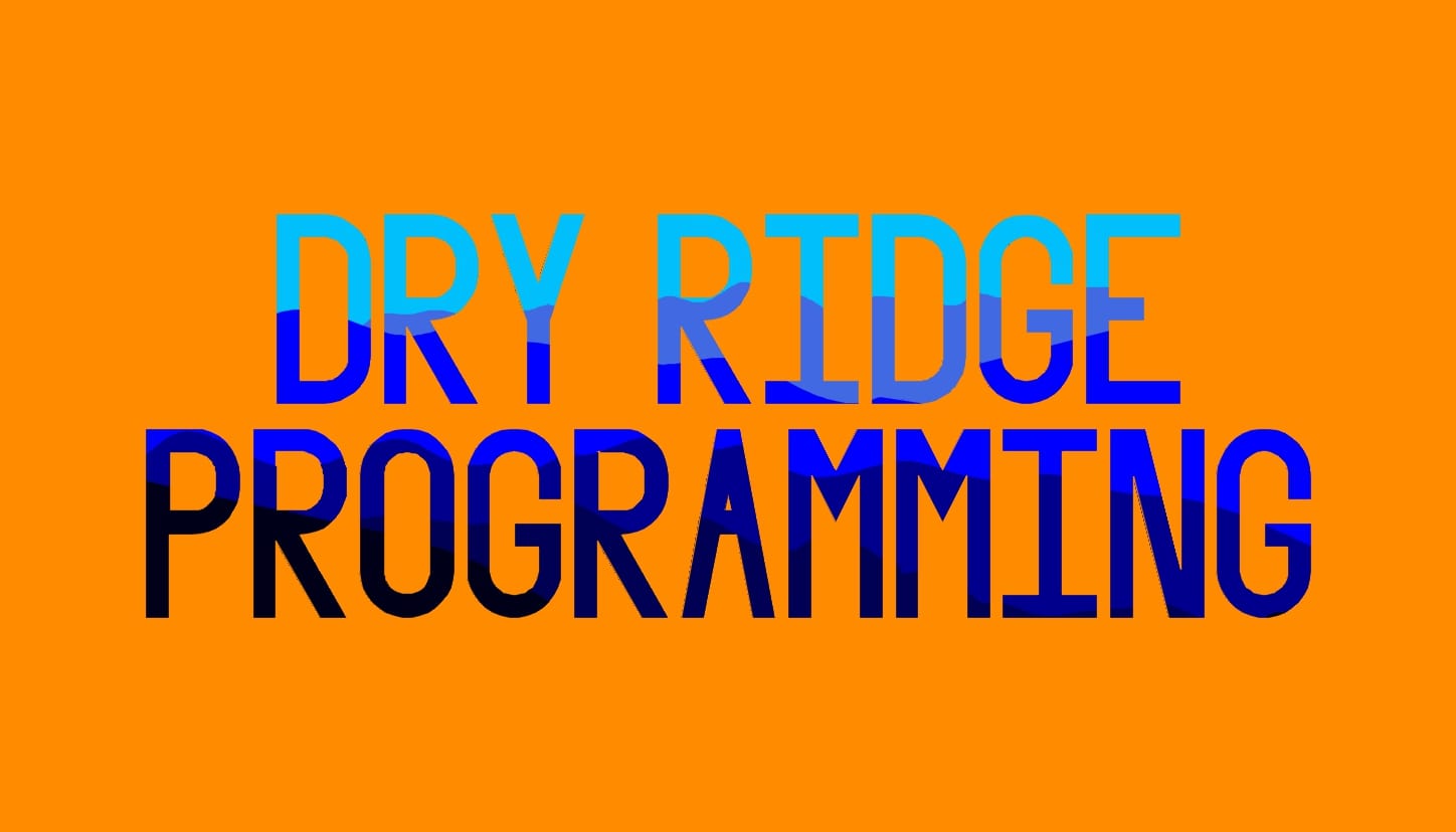 Dry Ridge Programming